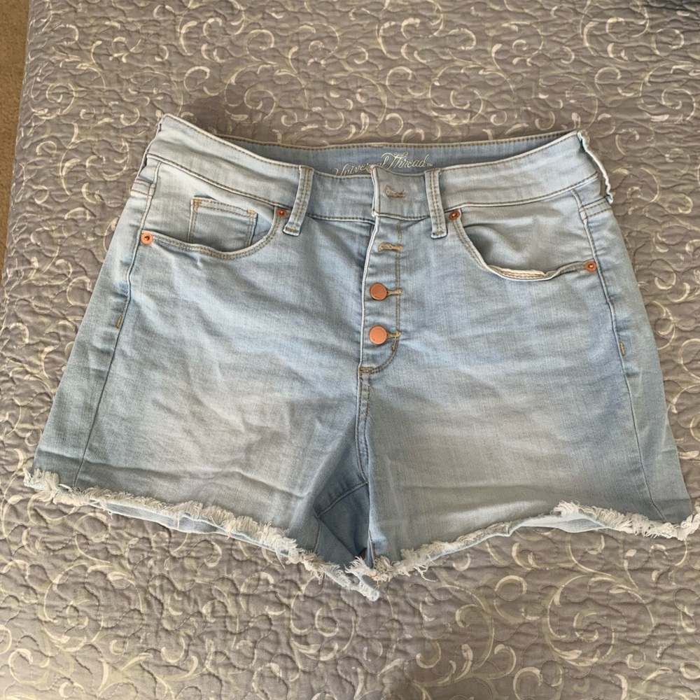 High rise shorts